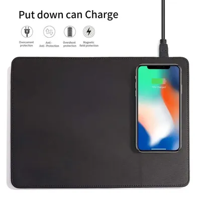 Mobile Phone Qi Wireless Charger Charging Mouse Pad Mat For IPhone X /8 8Plus For Samsung S8 Plus /S7 S6 Edge Note 8 Note 5