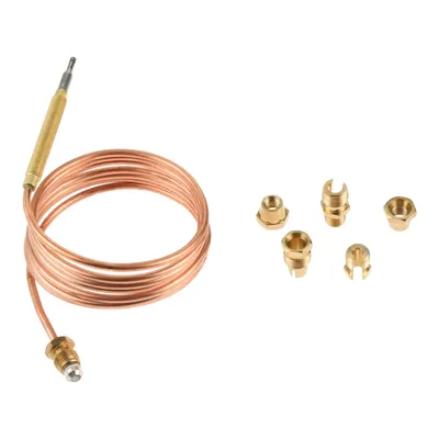 60cm/90cm/150cm Gas Thermocouple Thermal Pair Valve for Hot Water Boiler with 5 Fixed Parts Gas Appliances for Ovens Cooking