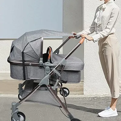 Universal Baby Stroller Sunshade Carriage Sun Shade Canopy Cover for Pram Stroller Accessories Car Seat Pushchair Cap Sun Hood