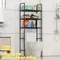 Non porous Washing Machine Stand Floor standing Toilet Storage Rack Multi-layer Bathroom Storage Shelf For Bathroom Accessories