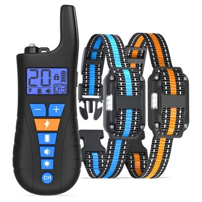 Hundetrainingshalsband, wiederaufladbares elektrisches Hundehalsband, Hundetrainingshalsband mit Image