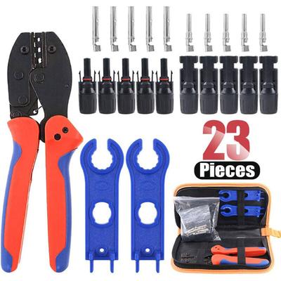 Solar-Crimpwerkzeuge, 23-teiliges Crimpwerkzeug-Set, MC4-Solarkabelstecker, 2,5 bis 6 mm², Image