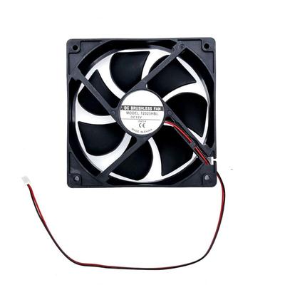 Lntyq - dc 12V Lüfter 12cm 12025 Doppelkugellager Hydrauliklüfter 120mm Bürstenloser Lüfter für Image