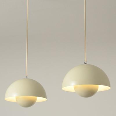 Wottes - Modern Pendelleuchte Kreative Metall Hängeleuchte Lampenschirm Höhenverstellbare Image