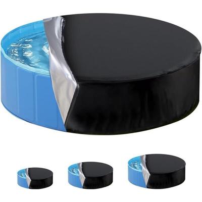 Alovez - Adiwo Schwimmbadabdeckung, 160–20 cm, Oxford-Anti-UV-Winter-Schwimmbadabdeckung, Image