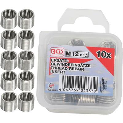 Oc-pro - Ersatz-Gewindeeinsätze M12 x 1,5 mm 10-tlg. Image