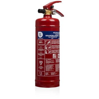 Smartwares - Feuerlöscher FEX-15120 BB2 2 kg für abc Brände mit Halterung Manometer Image