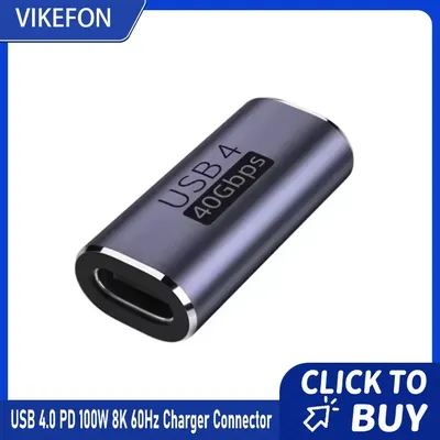 USB 4.0 PD 100 W 8 K 60 Hz Ladegerät-Anschluss für MacBook 40 Gbit/s Hochgeschwindigkeits-USB-C OTG Image