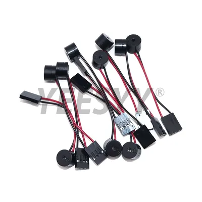 10 Stücke 20 Stücke Mini Stecker Lautsprecher Miniatur Lautsprecher für PC Interanal BIOS Computer Motherboard Onboard Fall Summer Bord Beep alarm Image