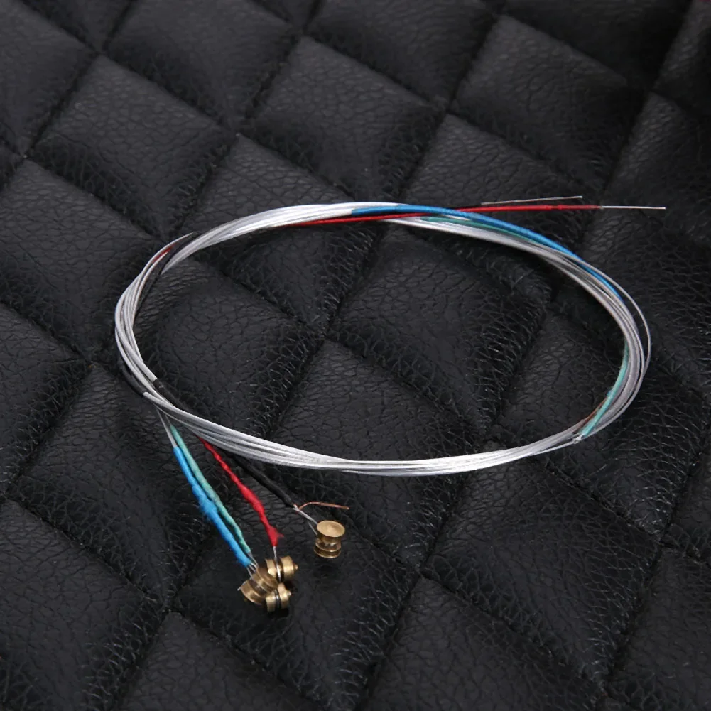 Violine Saiten 4/4 Professionelle Violine Geige Saite E-A-D-G Core Musical Instrument Teile Aluminium Violine Zubehör Image