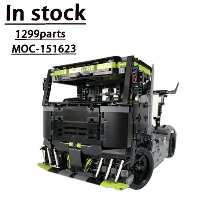 2023 Neues Supercar 42156-Set, kompatibel mit MOC- 151623 Big Truck Splicing Bausteinmodell 1299 Image