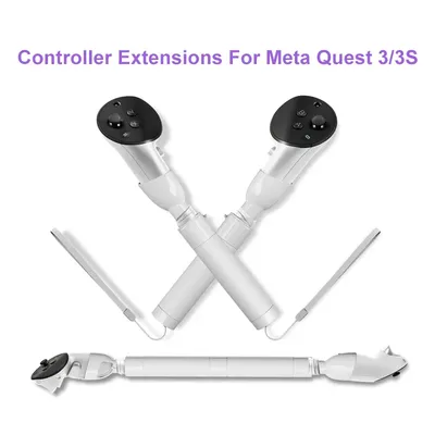 VR Spiele Verlängerung Griff Controller Griffe Für Meta Quest 3/3S Controller Erweiterungen VR Image