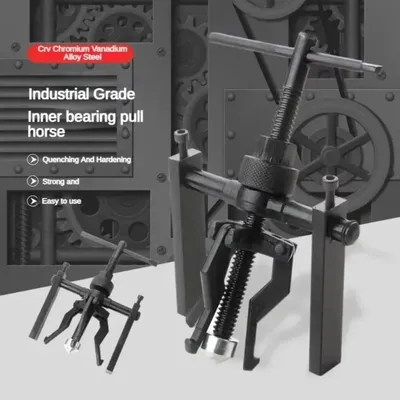 Convenient Auto Bearing Puller Set - Three-Claw Puller for Easy Car Repair Jobs Without Effort