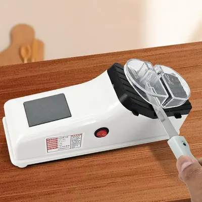 Electric Cutter Sharpener Multi-functional Knife Sharpening Machine Kitchen Gadgets For 5 Seconds
