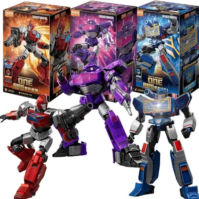 Transformation ONE Original Sentinel Prime G1 Optimus Prime Primal Megatron Elita One Building Block