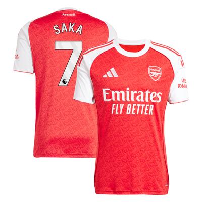 FC Arsenal 2025-26 adidas Heimtrikot mit Aufdruck Saka 7 Image