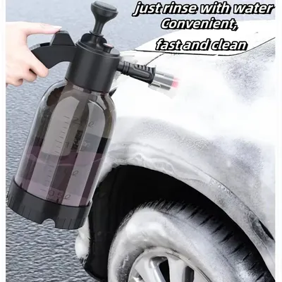 Car wash foam sprayer pneumatic handheld 2L car household disinfection water bottle high-pressure