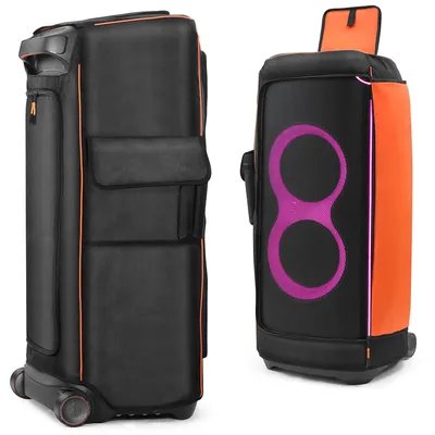 Waterproof Dust Cover Protective Case for JBL Partybox Ultimate Speaker with Side Storage Pocket