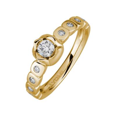 Lyomi Ring 585/- Gold Diamant weiß 0,41ct. 056 (17,8) Damen Image