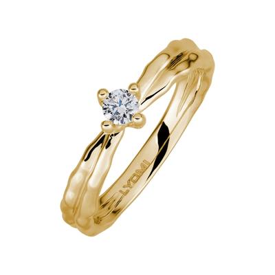 Lyomi Ring 585/- Gold Diamant weiß 0,15ct. 056 (17,8) Damen Image