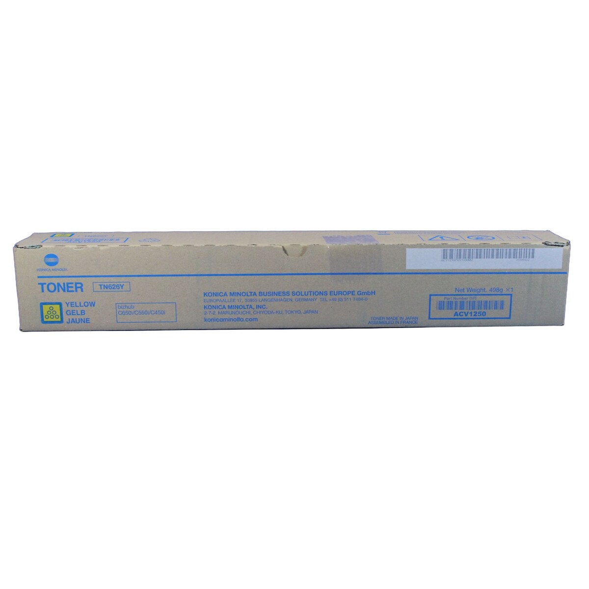Konica-Minolta Konica Minolta TN626Y Toner Yellow ACV1250 -A Image