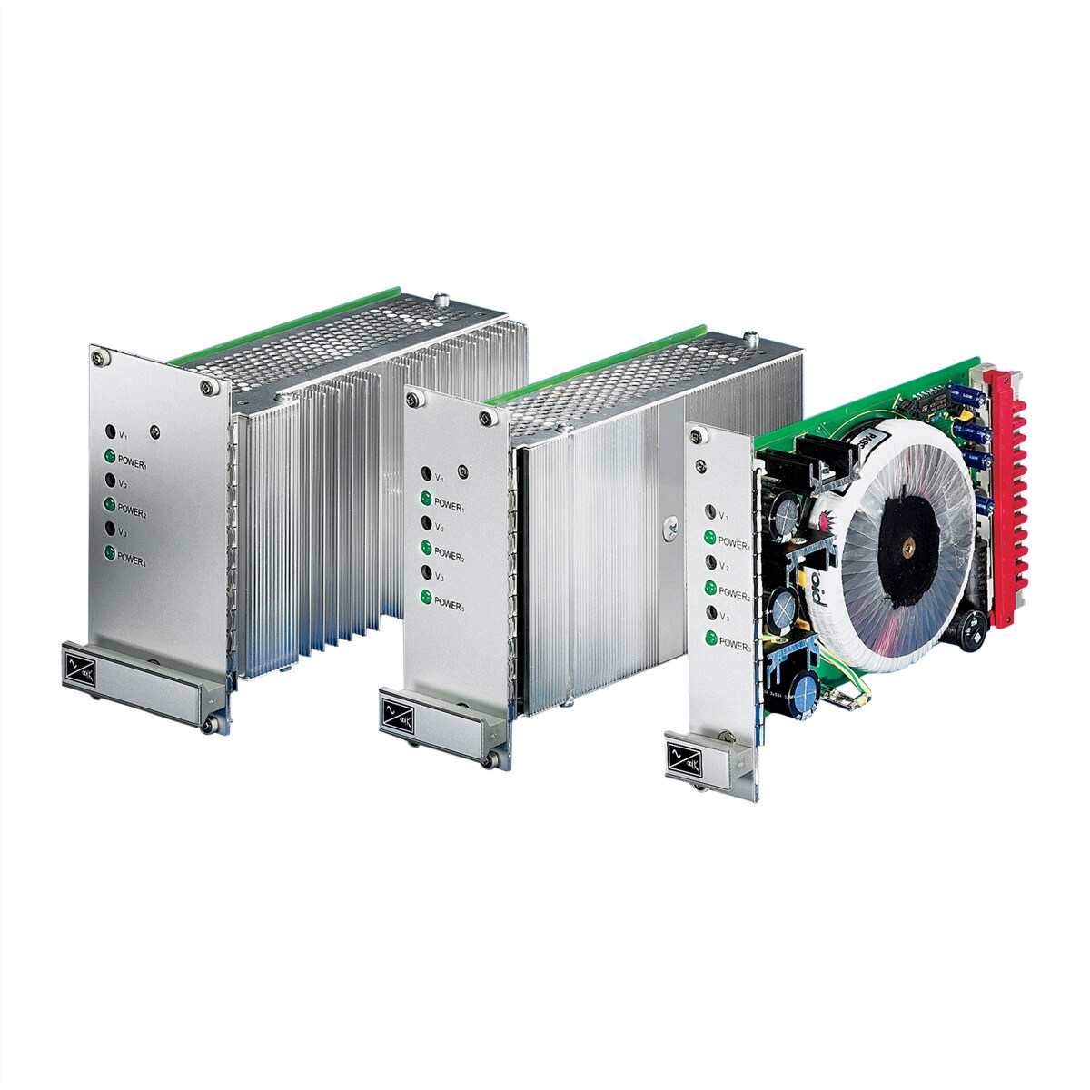 SCHROFF AC/DC Linearregler Triple, 7 - 39 W - NETZGERAET PSG 312 Image