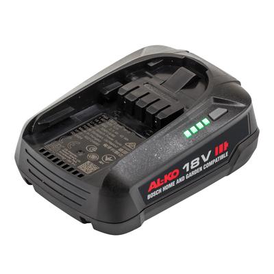 Akku AL-KO "B50.5 Li", schwarz, B:80mm H:30mm T:140mm, Akkumulatoren, 18 V, 2,5 Ah Li-Ion-Akku