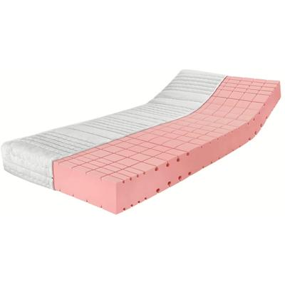 Kaltschaummatratze "KOMFORT-SAN Testsieger Stiftung Warentest", weiß, B:90cm H:18cm L:200cm, Obermaterial: 50% Baumwolle, 50% Polyester, RAVENSBERGER MATRATZEN, Matratzen, Ausgabe 03/2025 Note GUT (2,2), getestet in 90x200cm Härtegrad H4 Image