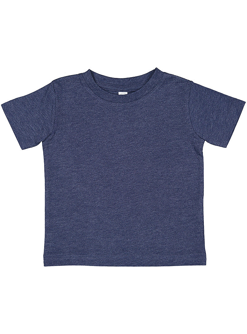 Rabbit Skins 3322 Infant Fine Jersey T Shirt in Vintage True Navy Blue size 12M | Ringspun Cotton LA3322, RS3322