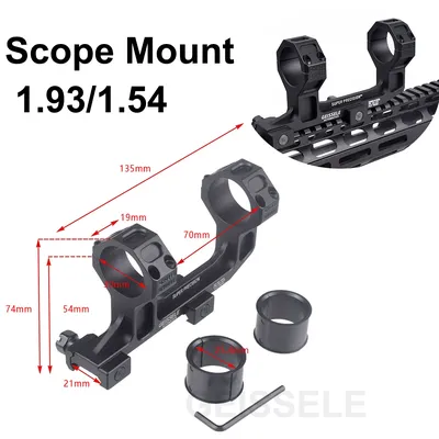 Tactical GEISSELE 1.54 1.93 Mount Automatics AR15 Scope Mount For 30mm 25.4mm Optical Sight Mount Riflescope For 20mm Rail