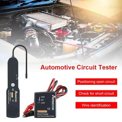 New Automotive Circuit Tester Circuit Tracer Automotive Short Circuit Finder Real-time Alarm Open