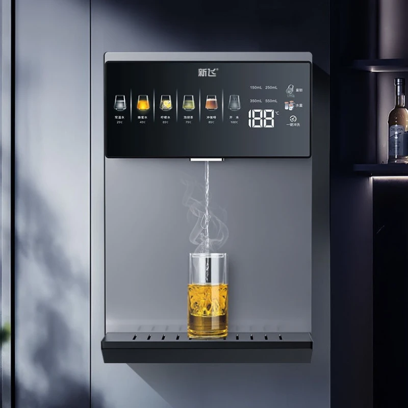 Pipeline-Maschine, Haushaltstisch, hängende Dual-Purpose-Trinkmaschine, modulare Instant-Hot-Line-Rohrtrinkmaschine Image