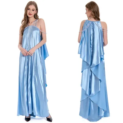 Padme Cosplay Amidala Nachthemd Strap Schlaf Kleid Film Space Battle Kostüm Verkleidung Erwachsene Image