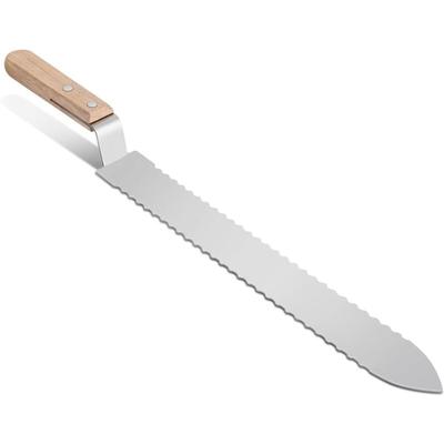 Kaltentdecklungsmesser, Imkereiwerkzeug, 11 Zoll gezackte Klinge aus Edelstahl, Image
