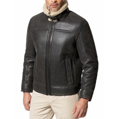 Walbusch Herren Lammfell Blouson Braun Image