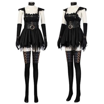 Edward mit den Scherenhänden Cosplay Kleid Cosplay Kostüm Cosplay Film Cosplay for Damen Erwachsene Maskerade Leistung Party Halloween Image