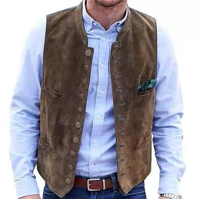 Karneval Oktoberfestbier Kostüm Trachtenweste Bayerisch Deutsch München Wiesn Herren Hochzeit Party Stoff im traditionellen Stil Image