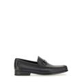 Salvatore Ferragamo Loafer - Ornament Gancini Moccasin - Gr. 7 - in Schwarz - für Herren