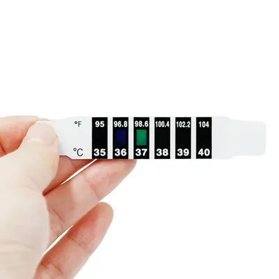 5/10pcs Baby Infant Child Thermometer Color Changing Forehead Sticker Care Health Temperature Scan