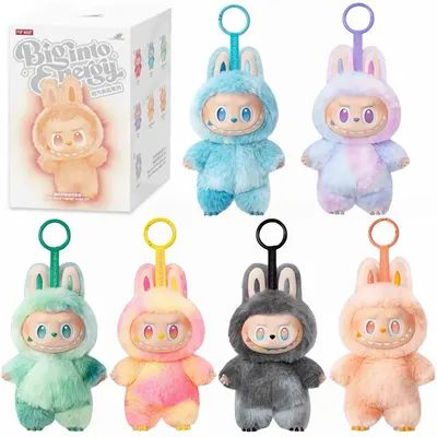 Genuine Labubu V3 The Monsters Big Into Energy Series Vinyl Face Doll Anime Action Figures Lovely