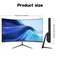 Monitor da gioco Suevery da 27 pollici, monitor per computer da 100 Hz Monitor per PC FHD 1080P,