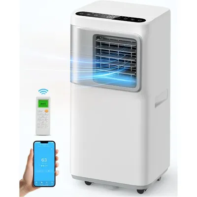 16000-BTU - Air conditioning unit 5-in-1 WiFi smart air conditioner with APP, fan and dehumidifier,