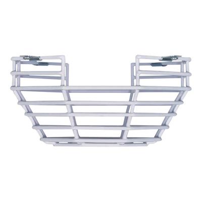 Safety Technology International Steel Web Stopper White Low-Profile Surface-Mount Wire Smoke Detector Guard STI-9602