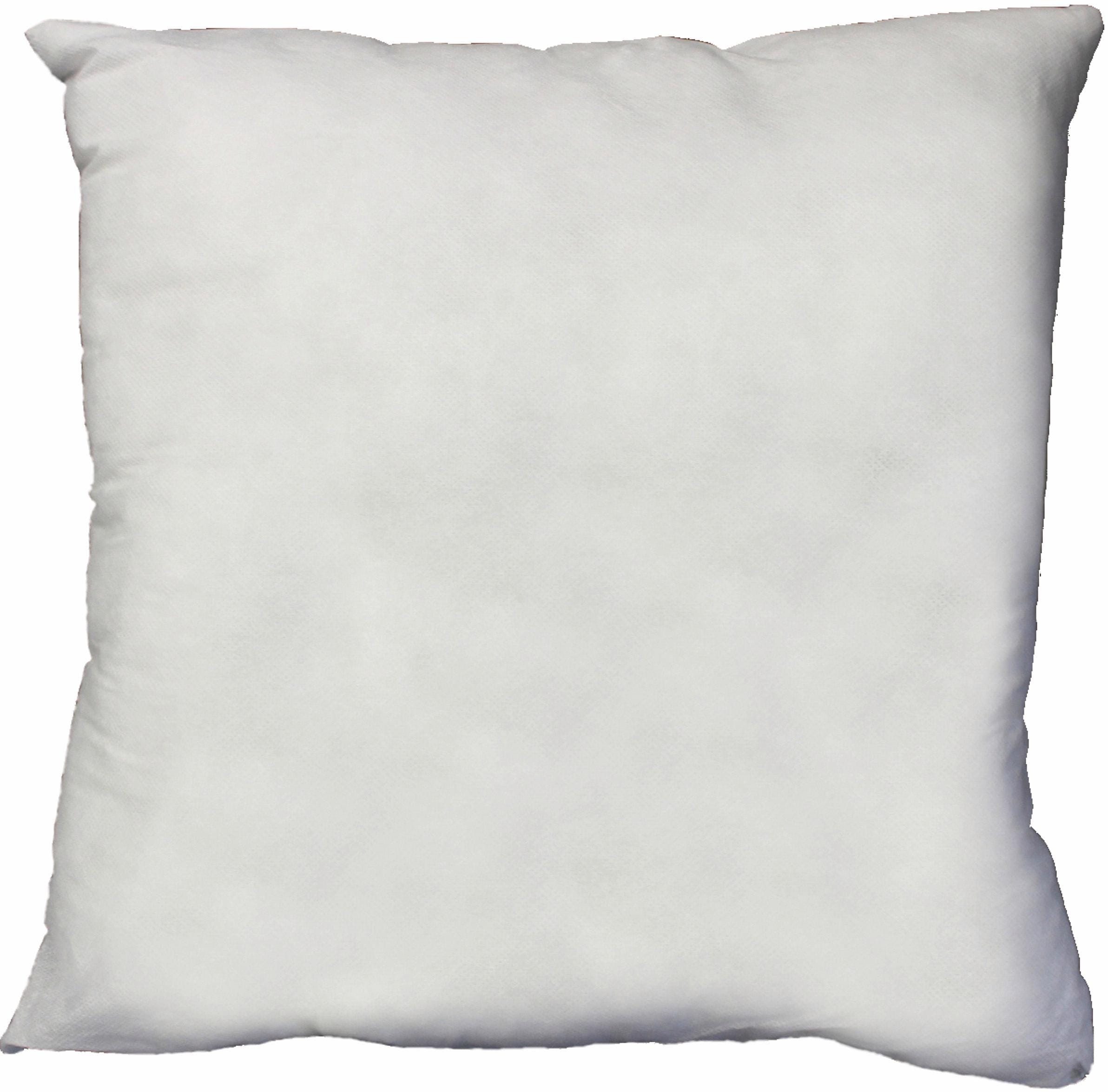 Dekokissen HOME WOHNIDEEN "BRANDON" Gr. 2, weiß (weiß, unifarben), B:50cm L:50cm, Polyester, Dekokissen_Sitzkissen_Kissenhüllen, Kissenfüllung, 1 Stück Image