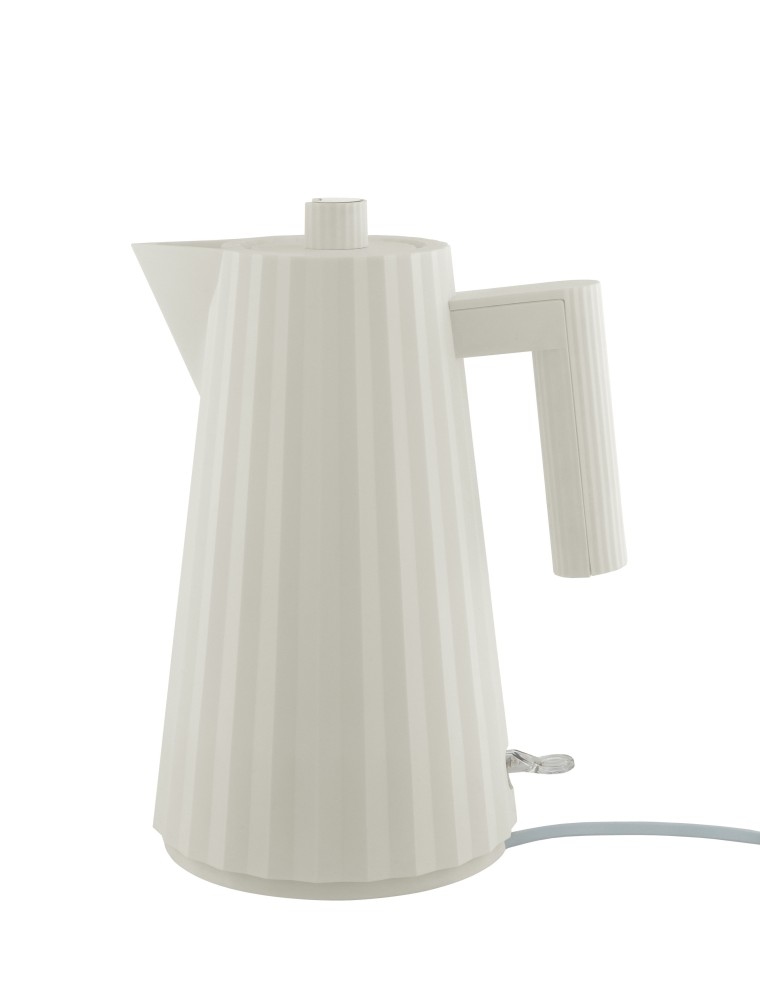plissè, weißer elektrischer wasserkocher, alessi Image