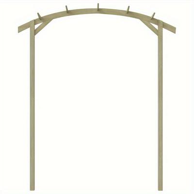 TEMU Garden Pergola Impregnated 180x210x40 Cm Image