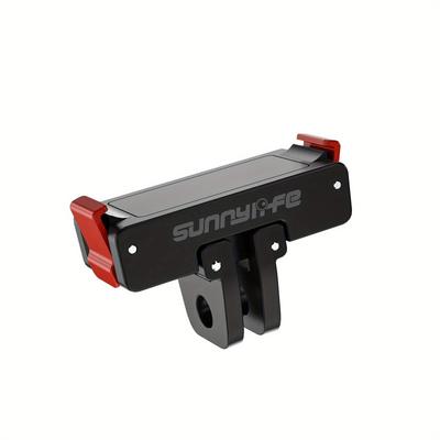 TEMU Dji Pro 4/3/2 Compatible Magnetic Adapter, Foldable Quick Release Plate, Aluminum Expansion Accessory For Camera Stability And Style, Camera Mounts & Clamp