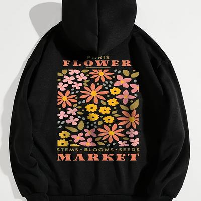 TEMU Hoodie, Drawstring Casual Hooded Sweatshirt For Winter & Fall, Women's Clothing Image