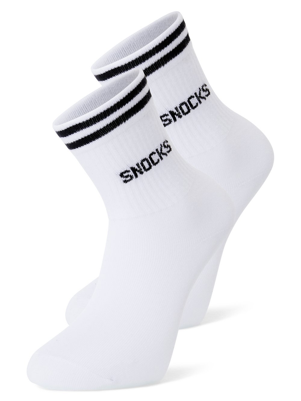 Snocks Socken im 2er-Pack Damen weiß, 47-50 Image