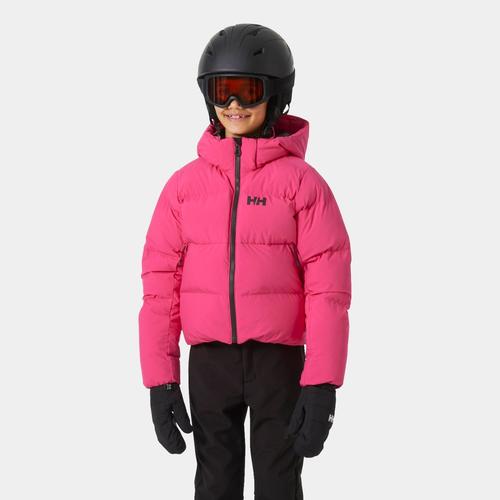 Helly Hansen Juniors' Nora Short Puffy Ski Jacket Pink 176/16